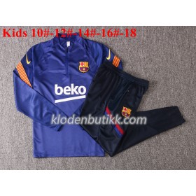FC Barcelona 2020-2021 Barn Trenings Collegegenser Set M004